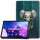 Atverčiamas dėklas Lenovo Tab M10 Plus 10.6 3rd Gen planšetei "Tech-Protect Smartcase Happy Elephant"