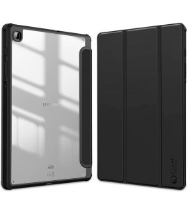 Juodas atverčiamas dėklas Samsung Galaxy Tab S6 Lite 10.4 2020 / 2022 planšetei "Tech-Protect Smartcase Hybrid"