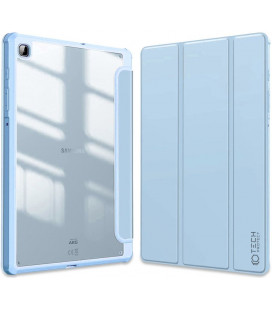 Mėlynas atverčiamas dėklas Samsung Galaxy Tab S6 Lite 10.4 2020 / 2022 planšetei "Tech-Protect Smartcase Hybrid"