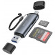 Adapteris - SD, Micro SD kortelių skaitytuvas "Tech-Protect Ultraboost"