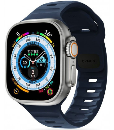 Mėlyna apyrankė Apple Watch 6 / 7 / 8 / 9 / 10 / SE / Ultra 1 / 2 ( 44 / 45 / 46 / 49 mm) "Tech-Protect Iconband Line"