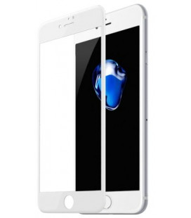Baltas apsauginis grūdintas stiklas Apple iPhone 7 / 8 / SE 2020 / SE 2022 telefonui "Dux Ducis TG"