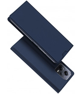 Mėlynas atverčiamas dėklas Xiaomi Redmi Note 12 5G / Poco X5 5G telefonui "Dux Ducis Skin Pro"