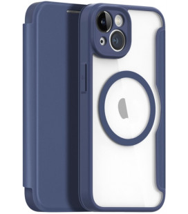 Mėlynas atverčiamas dėklas Apple iPhone 14 telefonui "Dux Ducis Skin X Pro"