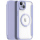 Violetinis atverčiamas dėklas Apple iPhone 14 Plus telefonui "Dux Ducis Skin X Pro"