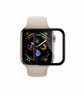 LCD apsauginis stikliukas 3D Full Glue Apple Watch 44mm juodas