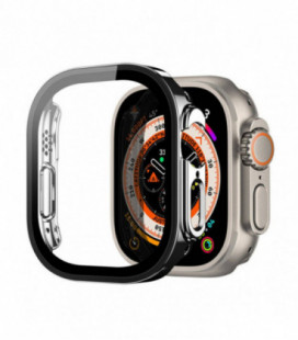 LCD apsauginis stikliukas/dėklas Dux Ducis Hamo Apple Watch Ultra 49mm juodas