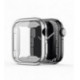 LCD apsauginis stikliukas/dėklas Dux Ducis Samo Apple Watch 41mm sidabrinis