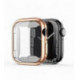 LCD apsauginis stikliukas/dėklas Dux Ducis Samo Apple Watch 45mm rožinis