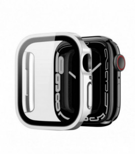 LCD apsauginis stikliukas/dėklas Dux Ducis Hamo Apple Watch 41mm sidabrinis
