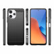Juodas dėklas Xiaomi Redmi 12 telefonui "Tech-Protect TPUCarbon"