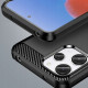 Juodas dėklas Xiaomi Redmi 12 telefonui "Tech-Protect TPUCarbon"