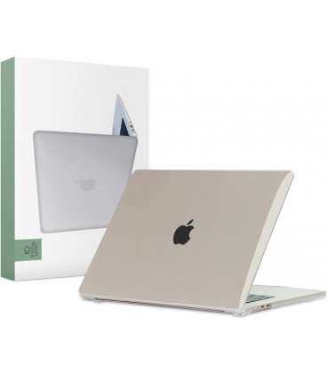 Skaidrus dėklas Apple MacBook Air 15 M2-M5 2023-2026 kompiuteriui "Tech-Protect Smartshell"