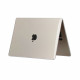Skaidrus dėklas Apple MacBook Air 15 M2 / M3 / 2023-2024 kompiuteriui "Tech-Protect Smartshell"
