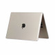 Skaidrus dėklas Apple MacBook Air 15 M2-M5 2023-2026 kompiuteriui "Tech-Protect Smartshell"