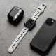 Juoda apyrankė Apple Watch 4 / 5 / 6 / 7 / 8 / 9 / SE (38 / 40 / 41 mm) laikrodžiui "Tech-Protect Iconband Line"