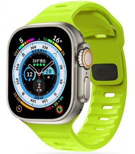 Žalia apyrankė Apple Watch 4 / 5 / 6 / 7 / 8 / 9 / SE (38 / 40 / 41 mm) laikrodžiui "Tech-Protect Iconband Line"