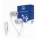 Baltos ausinės "3mk Wired Earphones USB-C"