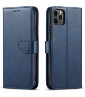 Dėklas Wallet Case Samsung A530 A8 2018 mėlynas