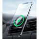 Juodas automobilinis magnetinis telefono laikiklis su 15W belaidžio krovimo funkcija "Joyroom JR-ZS240 MagSafe"