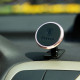 Sidabrinės spalvos automobilinis magnetinis telefono laikiklis "Baseus 360° Rotation Magnetic Mount"