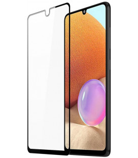 Juodas apsauginis grūdintas stiklas Samsung Galaxy A33 5G telefonui "Dux Ducis TG"