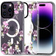 Dėklas su gėlėmis Apple iPhone 13 Pro Max telefonui "Tech-Protect MAGMood Magsafe Spring Floral"