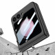 Juodas dėklas Samsung Galaxy Z Flip 5 telefonui "Tech-Protect Icon Magnetic"