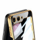Violetinis dėklas Samsung Galaxy Z Flip 5 telefonui "Tech-Protect Mood Marble"