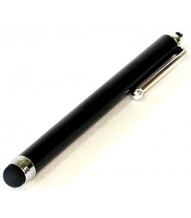 Juodas universalus pieštukas - Stylus telefonui / planšetei / kompiuteriui