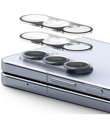 Juoda kameros apsauga Samsung Galaxy Z Fold 5 telefonui "Ringke Camera Protector 2-Pack"
