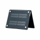 Matinis juodas dėklas Apple MacBook Air 15 M2 / M3 / M4 / 2023-2025 kompiuteriui "Tech-Protect Smartshell"