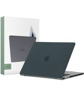  Matinis juodas dėklas Apple MacBook Air 15 2023 kompiuteriui "Tech-Protect Smartshell"