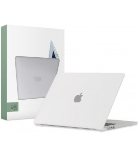 Matinis skaidrus dėklas Apple MacBook Air 15 M2 / M3 / 2023-2024 kompiuteriui "Tech-Protect Smartshell"