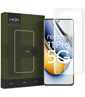 Skaidrus apsauginis grūdintas stiklas Realme 11 Pro 5G / 11 Pro Plus 5G telefonui "Hofi UV Glass"