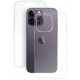 Skaidrus dėklas Apple iPhone 14 Pro telefonui "360 Full Cover case PC + TPU"