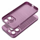 Purpurinis perforuotas dėklas Apple iPhone 14 Pro telefonui "Breezy Case"