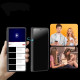 Juodas apsauginis grūdintas stiklas Samsung Galaxy Z Fold 5 telefonui "Whitestone EA Glass 2-Pack Privacy"