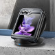 Juodas dėklas Samsung Galaxy Z Flip 5 telefonui "Supcase IBLSN Armorbox"