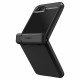 Juodas dėklas Samsung Galaxy Z Flip 5 telefonui "Spigen Tough Armor Pro"
