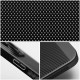 Juodas perforuotas dėklas Samsung Galaxy S21 FE telefonui "Breezy Case"