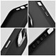 Matinis juodas dėklas Apple iPhone 7 / 8 / SE 2020 / SE 2022 telefonui "Frame Case"