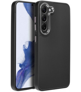Matinis juodas dėklas Samsung Galaxy S23 telefonui "Frame Case"