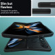 Matinis juodas dėklas Samsung Galaxy Z Fold 5 telefonui "Caseology Parallax"