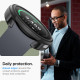 Matinis juodas dėklas Samsung Galaxy Watch 6 (44mm) laikrodžiui "Spigen Liquid Air"