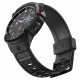 Matinis juodas dėklas - apyrankė Samsung Galaxy Watch 6 Classic (47mm) laikrodžiui "Spigen Rugged Armor PRO"