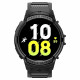 Matinis juodas dėklas - apyrankė Samsung Galaxy Watch 6 (40mm) laikrodžiui "Spigen Rugged Armor PRO"