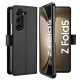 Juodas atverčiamas dėklas Samsung Galaxy Z Fold 5 telefonui "Tech-Protect Wallet"