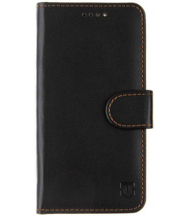 Juodas atverčiamas dėklas Xiaomi Poco F5 Pro 5G telefonui "Tactical Field Notes"