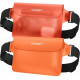 Oranžinis vandeniui atsparus krepšys "Spigen A620 Universal 2-Pack"